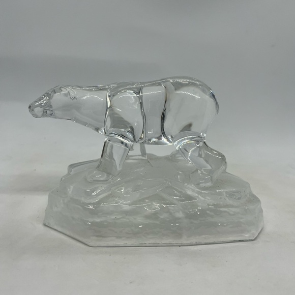 Cristal d’ Arques Other - Vintage Cristal d’ Arques, France, Polar Bear on Ice